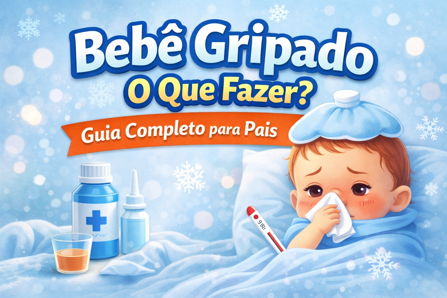 Bebê Gripado: O Que Fazer? Guia Completo para Pais