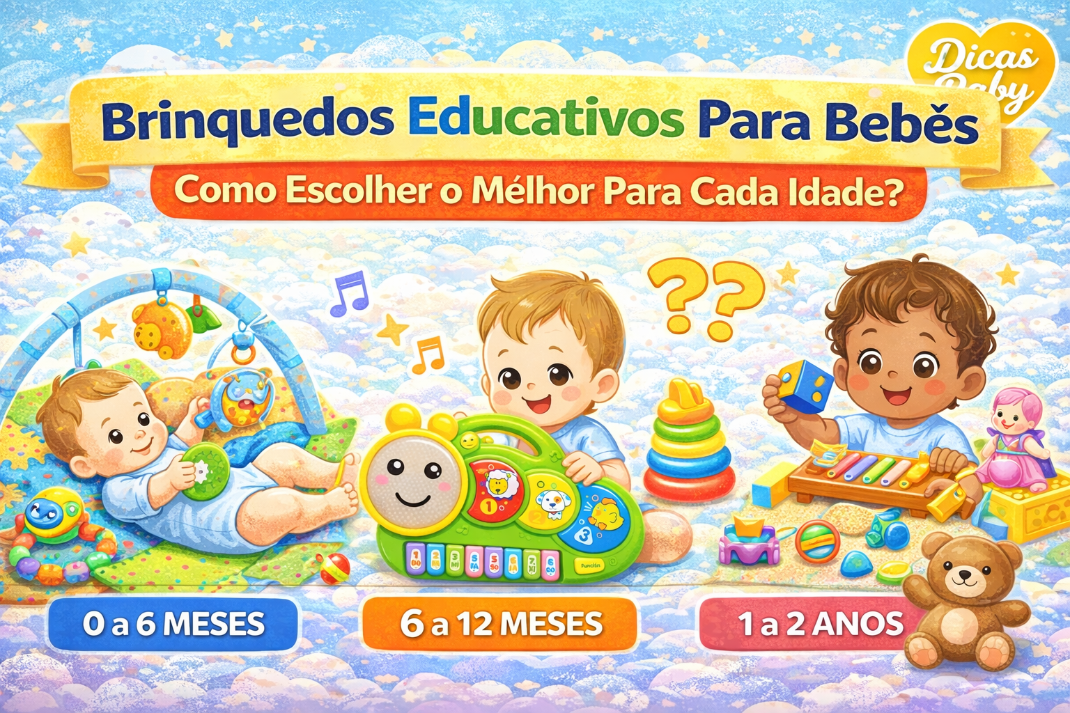 🧸 Brinquedos Educativos Para Bebês: Como Escolher o Melhor Para Cada Idade?