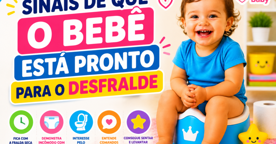 🚼 Sinais de Que o Bebê Está Pronto Para o Desfralde