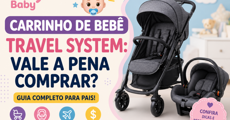 🚼✨ Carrinho de Bebê Travel System: Vale a Pena Comprar?