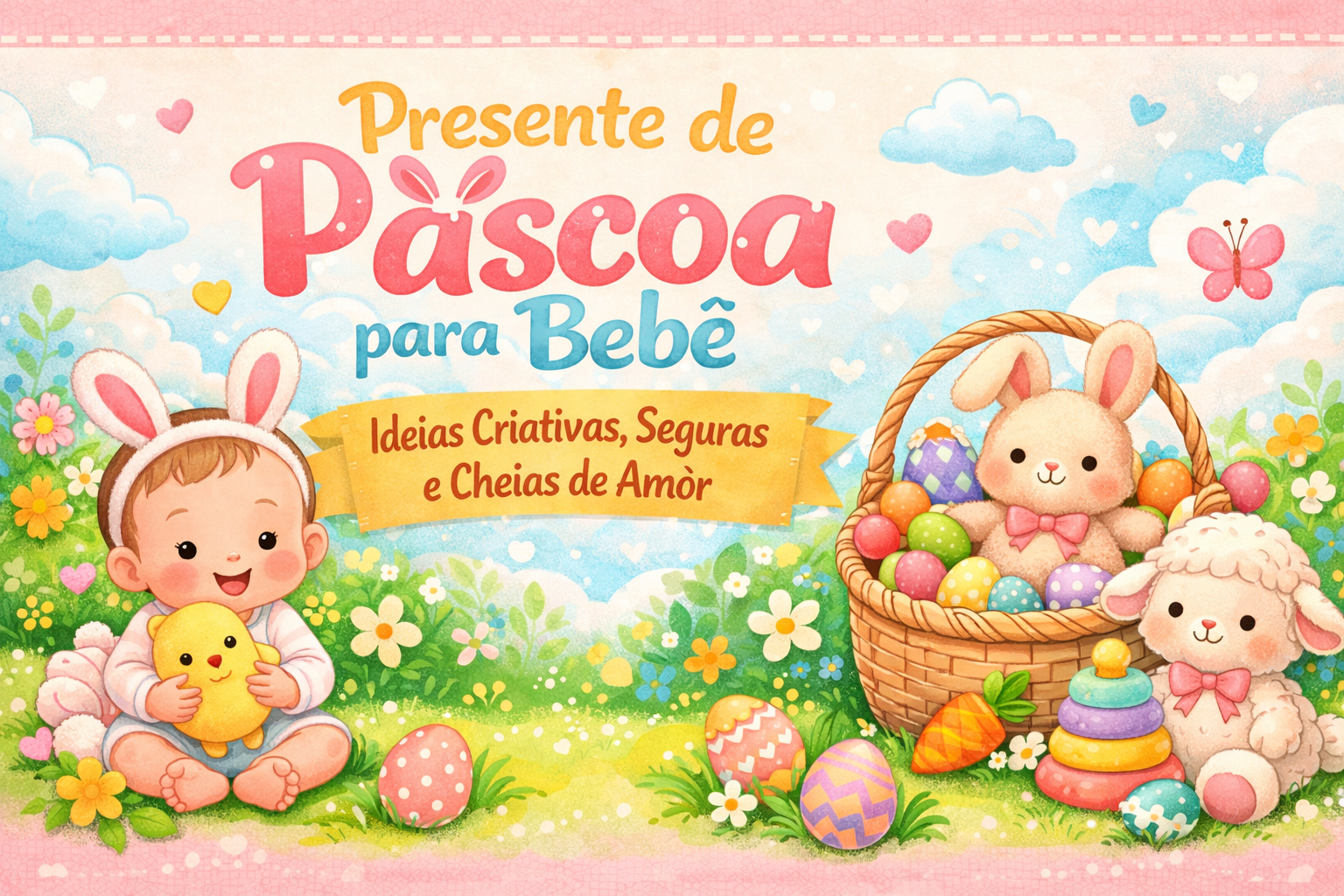 Presente de Páscoa para Bebê: Ideias Criativas, Seguras e Cheias de Amor