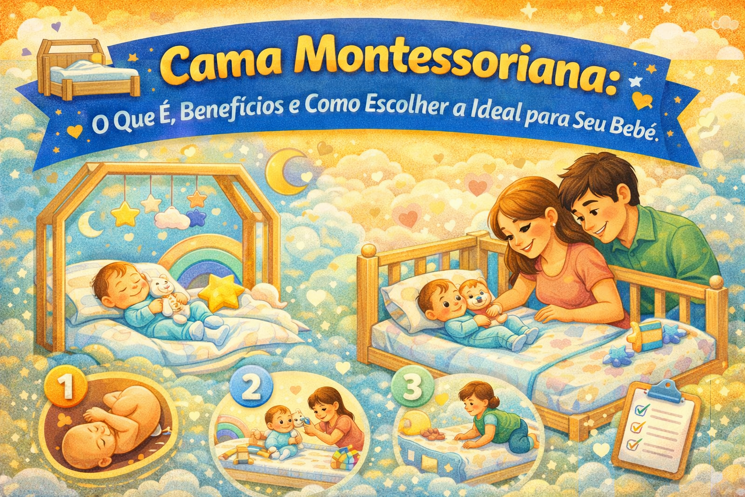 🛏️ Cama Montessoriana: O Que É, Benefícios e Como Escolher a Ideal para Seu Bebê