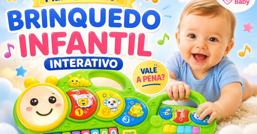 🎹 Piano Teclado Brinquedo Infantil Lagarta Musical Interativa: Vale a Pena?