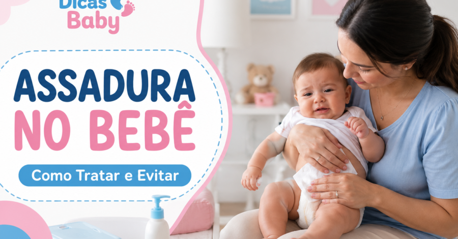 Assadura em Bebê: Como Tratar e Evitar Esse Problema Comum