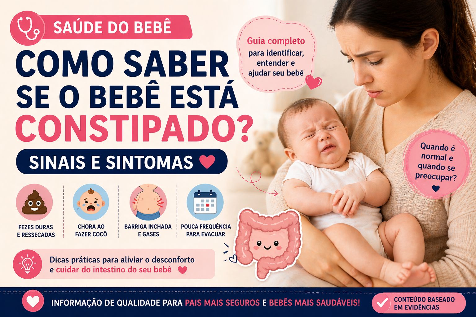🩺 Como Saber se o Bebê Está Constipado? Sinais e Sintomas