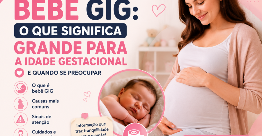 👶 Bebê GIG: o que significa grande para a idade gestacional e quando se preocupar