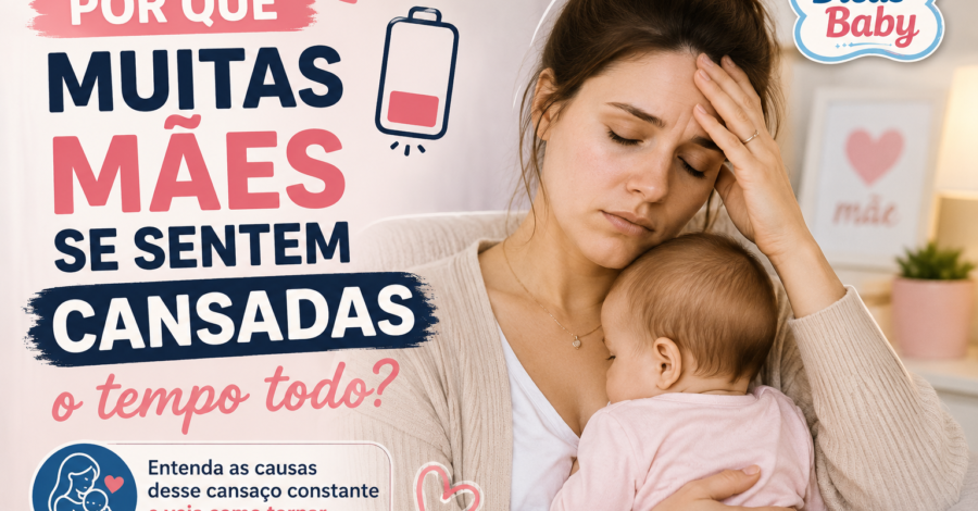 😴 Por Que Muitas Mães Se Sentem Cansadas o Tempo Todo?