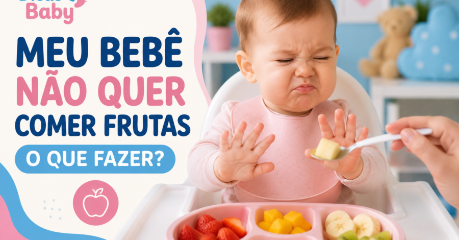 🍎 Meu Bebê Não Quer Comer Frutas: O Que Fazer? Dicas Que Realmente Funcionam