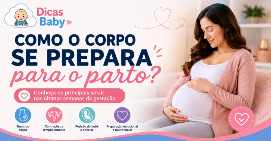 Como o Corpo se Prepara para o Parto? Conheça os Principais Sinais nas Últimas Semanas da Gestação